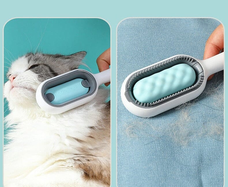 DoubleFaceBrosse™ | Brosse pour chats & chiens - Bonheur de minet