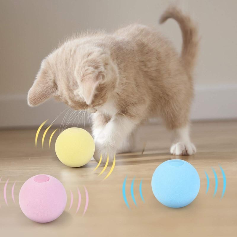 SmartBall™ - Balle intelligente d'apprentissage pour chat - Bonheur de minet