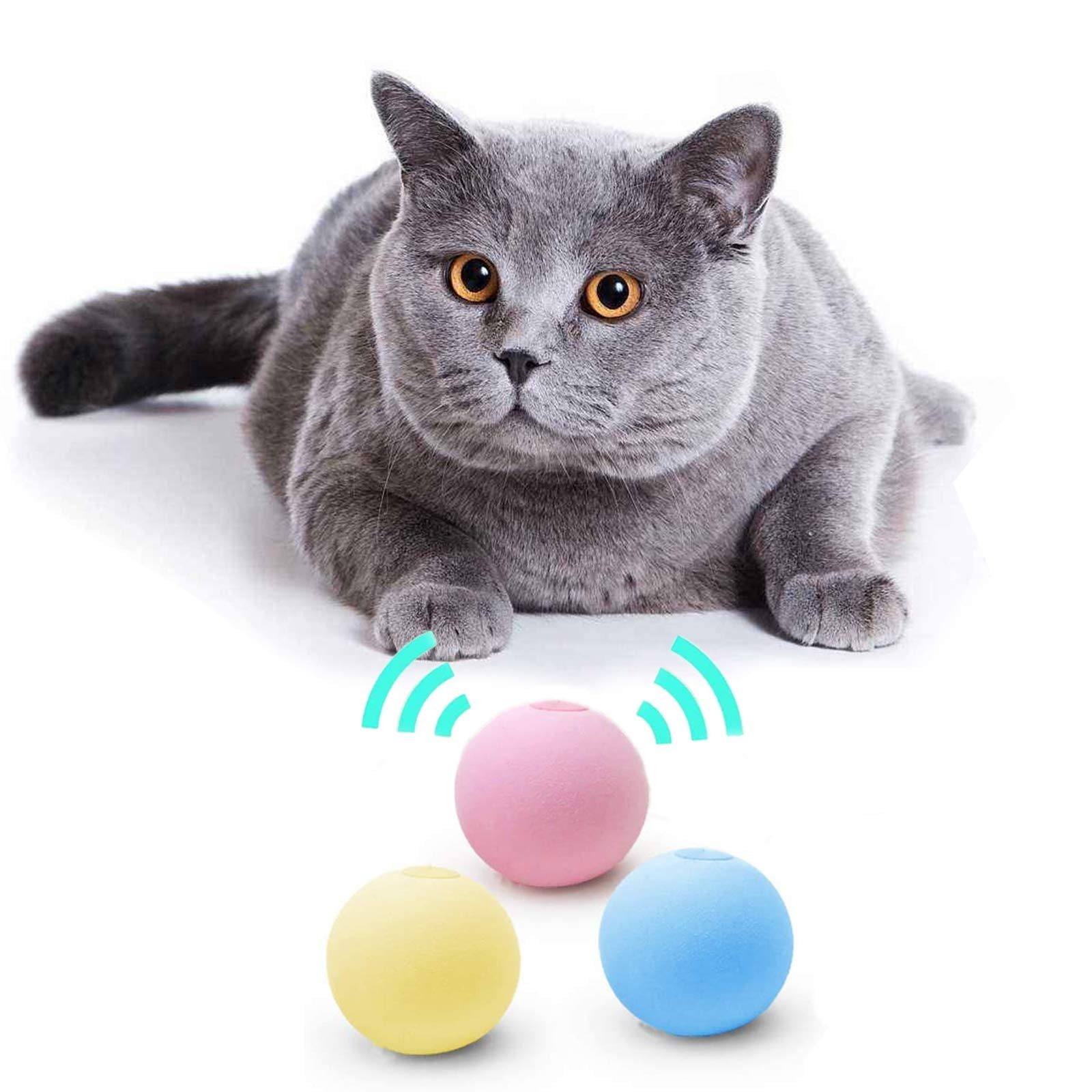 SmartBall™ - Balle intelligente d'apprentissage pour chat - Bonheur de minet